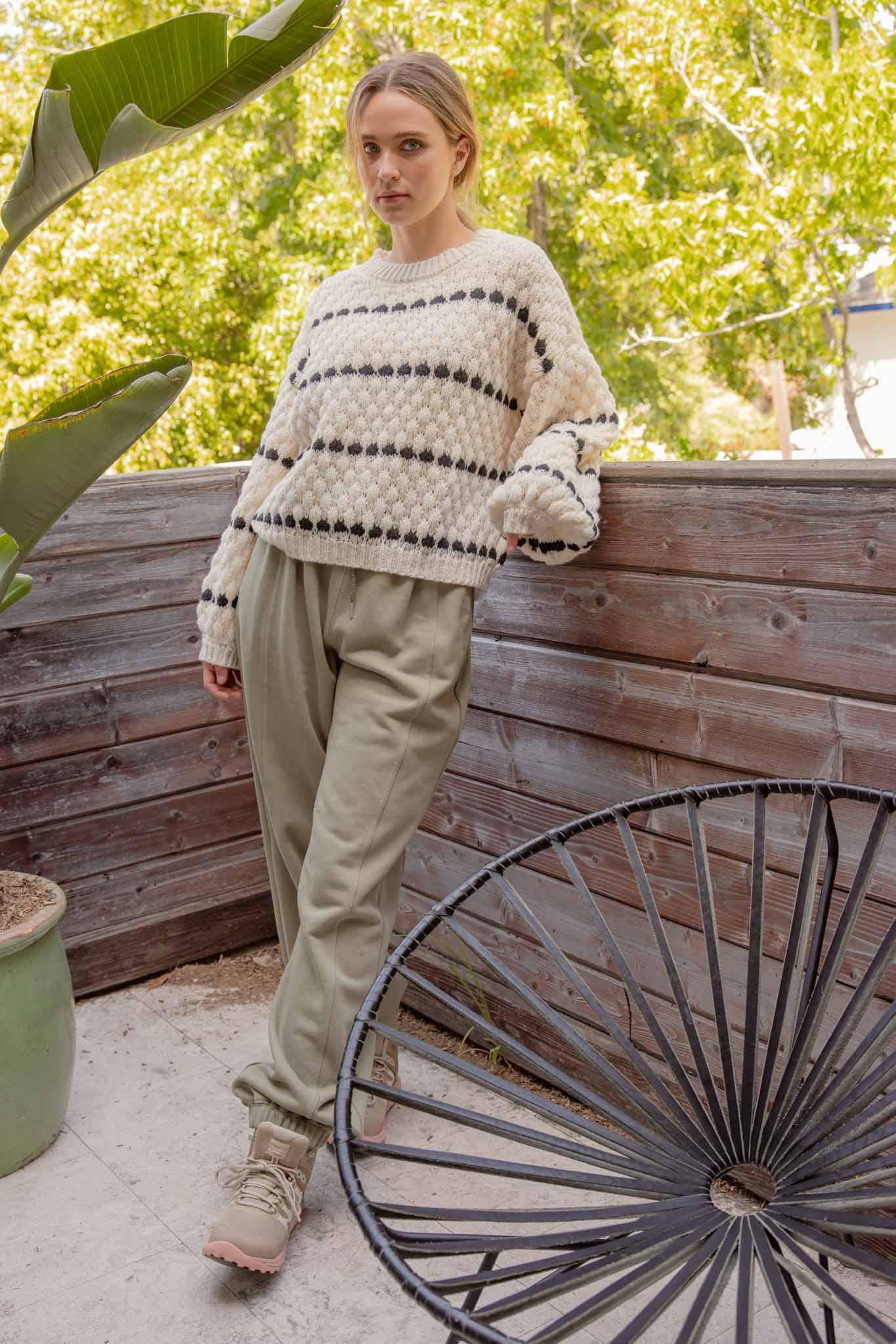 ameri vintage PINCH SLEEVE KNIT TOP トップス - メルカリ