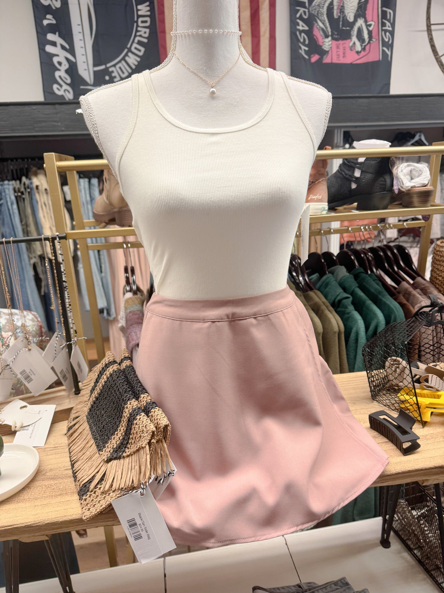 Soft Poly Skort