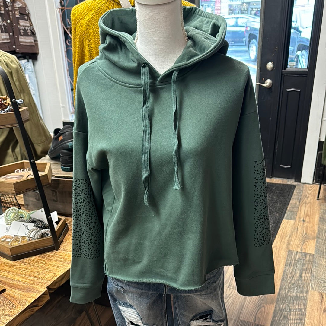 Fleece Hoodie Top