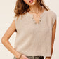 Slouchy Cropped Extended Sleeve Sweater Top