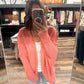 Coral Summer Cardi