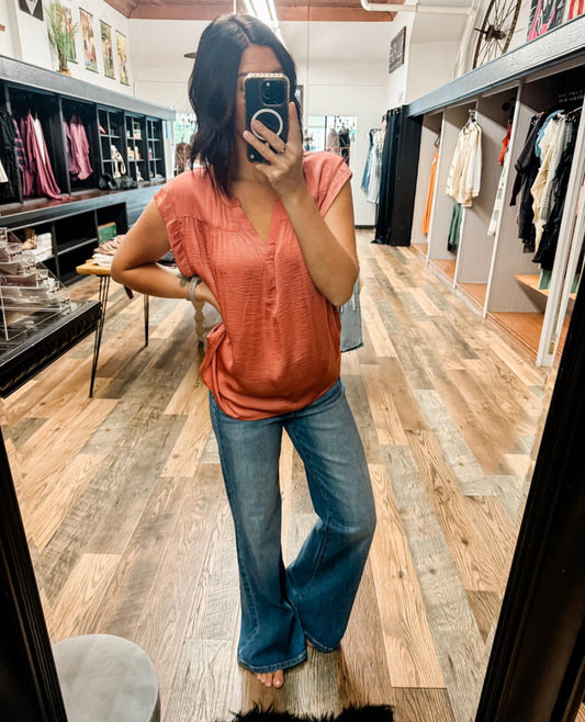 Satin Woven Top