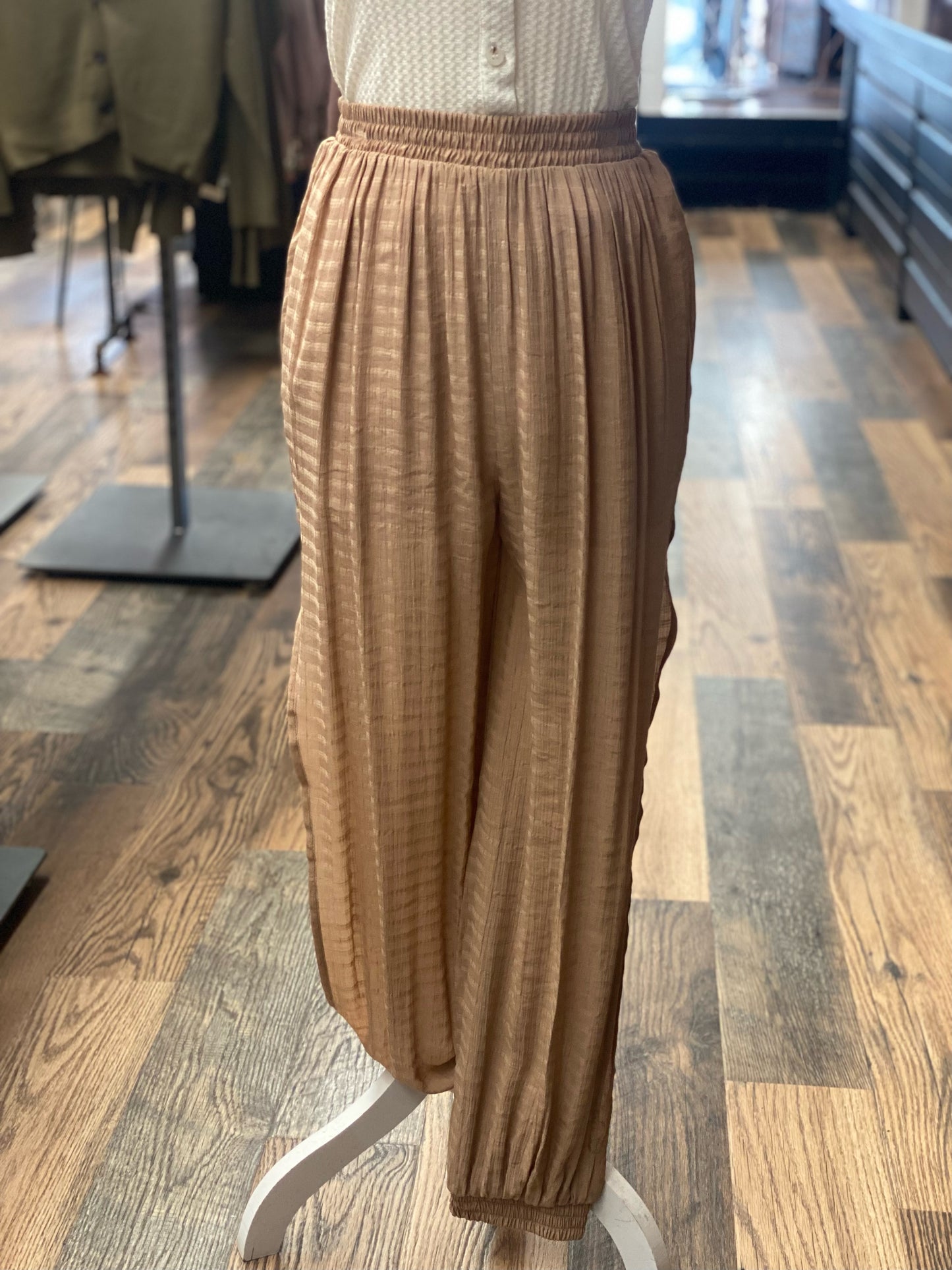 Split Pants - Taupe
